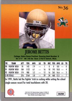 2013 Fleer Retro #36 Jerome Bettis Back