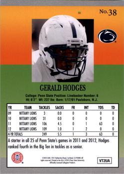 2013 Fleer Retro #38 Gerald Hodges Back