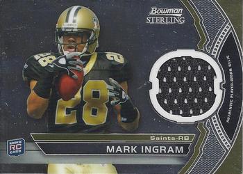2011 Bowman Sterling - Relic #BSR-MI Mark Ingram Front