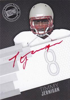 2014 Press Pass - Autographs Silver Red Ink #PPS-TIJ Timmy Jernigan Front