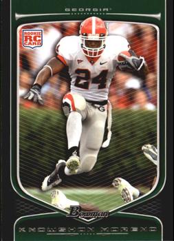 2009 Bowman Draft Picks #116 Knowshon Moreno Front