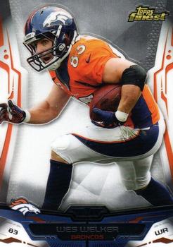 2014 Finest #95 Wes Welker Front