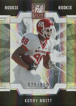 2009 Donruss Elite #154 Kenny Britt Front