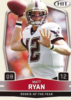 2009 SAGE HIT #ROY Matt Ryan Front