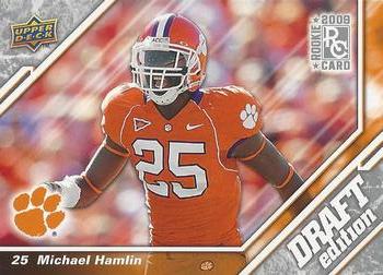 2009 Upper Deck Draft Edition #129 Michael Hamlin Front
