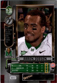 2013 Fleer Retro - Metal Universe #M-136 Aaron Dobson Back