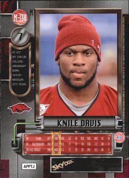 2013 Fleer Retro - Metal Universe #M-138 Knile Davis Back