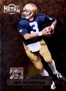 2013 Fleer Retro - '98 Metal Universe #M-3 Joe Montana Front