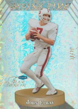 2013 Fleer Retro - Flair Showcase Shrine Time #ST-4 John Elway Front