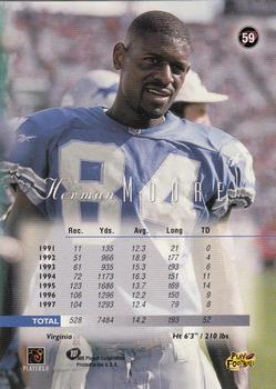 1998 Playoff Prestige Retail #59 Herman Moore Back