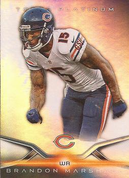 2014 Topps Platinum #34 Brandon Marshall Front