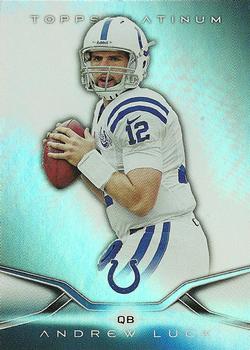 2014 Topps Platinum #67 Andrew Luck Front