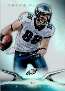 2014 Topps Platinum #86 Zach Ertz Front