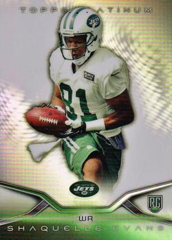 2014 Topps Platinum #109 Shaquelle Evans Front