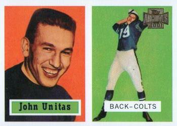 2001 Topps Archives #46 John Unitas Front