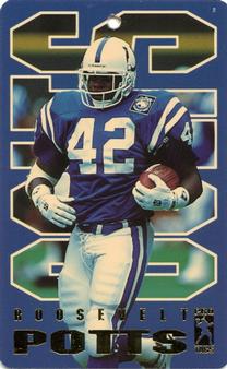 1994 Pro Tags #TAG 072 Roosevelt Potts Front