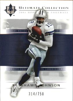 2004 Upper Deck Ultimate Collection #16 Keyshawn Johnson Front