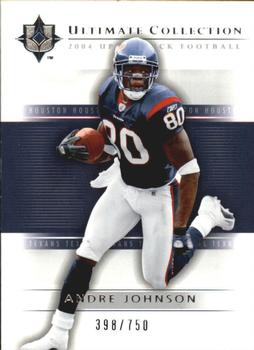 2004 Upper Deck Ultimate Collection #25 Andre Johnson Front