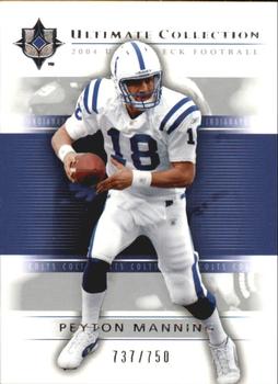 2004 Upper Deck Ultimate Collection #27 Peyton Manning Front