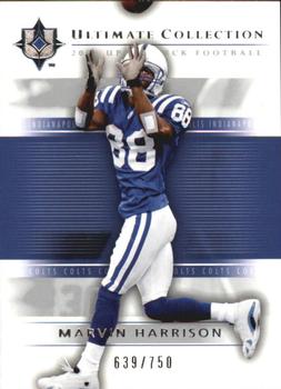 2004 Upper Deck Ultimate Collection #28 Marvin Harrison Front