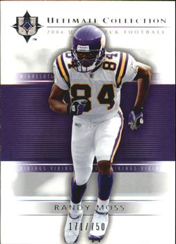 2004 Upper Deck Ultimate Collection #37 Randy Moss Front