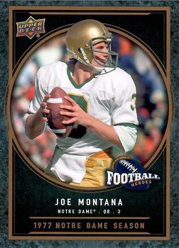 2014 Upper Deck - College Football Heroes: 1970s and 1980s #CFH-JM Joe Montana Front