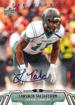 2014 Upper Deck - Rookie Autographs #71 Lorenzo Taliaferro Front