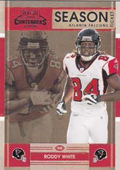 2008 Playoff Contenders #6 Roddy White Front