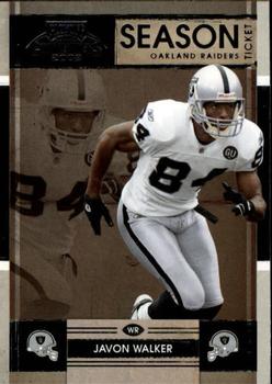 2008 Playoff Contenders #70 Javon Walker Front