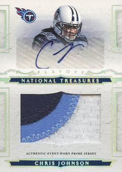 2008 Playoff National Treasures #105 Chris Johnson Front