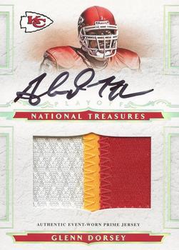 2008 Playoff National Treasures #133 Glenn Dorsey Front