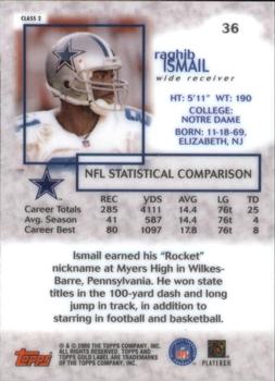 2000 Topps Gold Label - Class 2 #36 Raghib Ismail Back