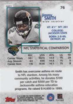 2000 Topps Gold Label - Class 2 #76 Jimmy Smith Back