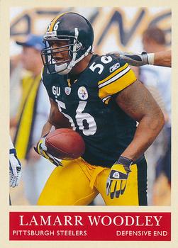 2009 Philadelphia #155 LaMarr Woodley Front