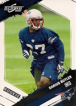 2009 Score #328 Darius Butler Front