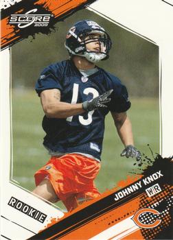 2009 Score #357 Johnny Knox Front