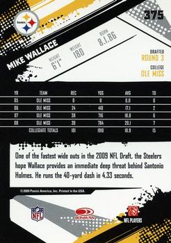 2009 Score #375 Mike Wallace Back