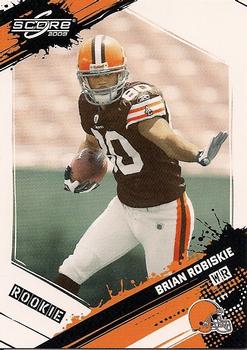 2009 Score #318 Brian Robiskie Front