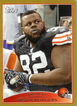 2009 Topps - Gold #92 Shaun Rogers Front