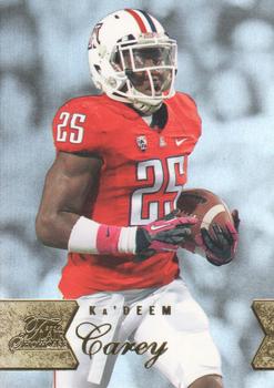 2014 Flair Showcase #135 Ka'Deem Carey Front