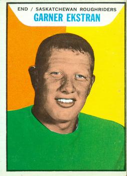 1965 Topps CFL #93 Garner Ekstran Front