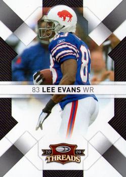 2009 Donruss Threads #10 Lee Evans Front