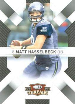 2009 Donruss Threads #87 Matt Hasselbeck Front