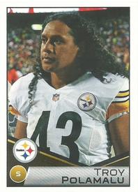 2014 Panini NFL Sticker Collection #116 Troy Polamalu Front