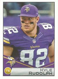 2014 Panini NFL Sticker Collection #338 Kyle Rudolph Front
