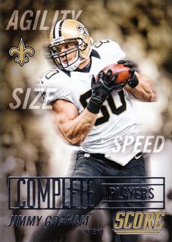 2014 Score - Complete Players #CP6 Jimmy Graham Front