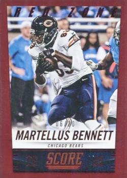 2014 Score - Red Zone #43 Martellus Bennett Front
