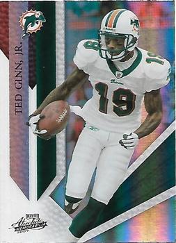 2009 Playoff Absolute Memorabilia #53 Ted Ginn Jr. Front
