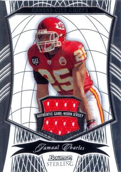 2009 Bowman Sterling #54 Jamaal Charles Front