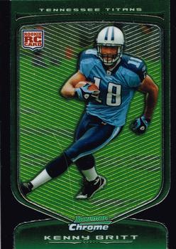 2009 Bowman Chrome #130 Kenny Britt Front